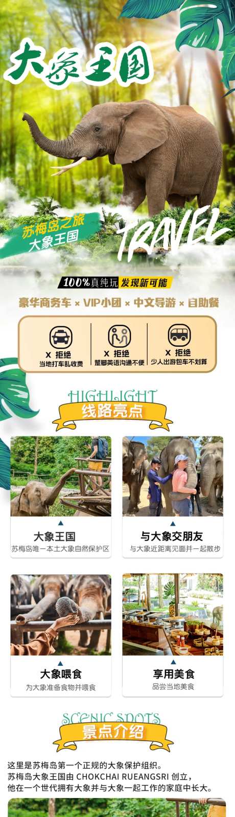 苏梅岛旅游海报-采灵感-https://www.cailinggan.com/