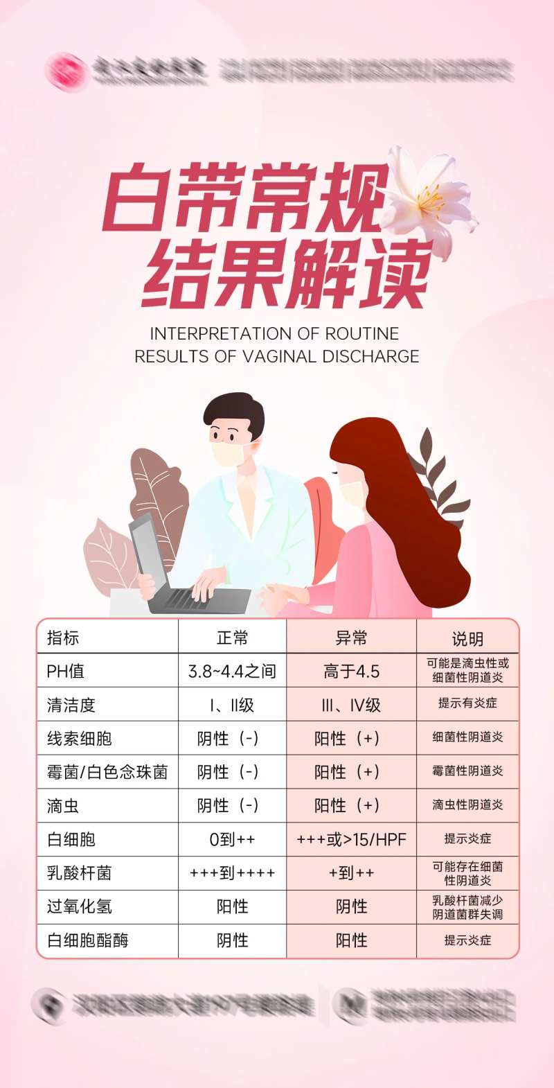 妇科白带海报-采灵感-cailinggan.com