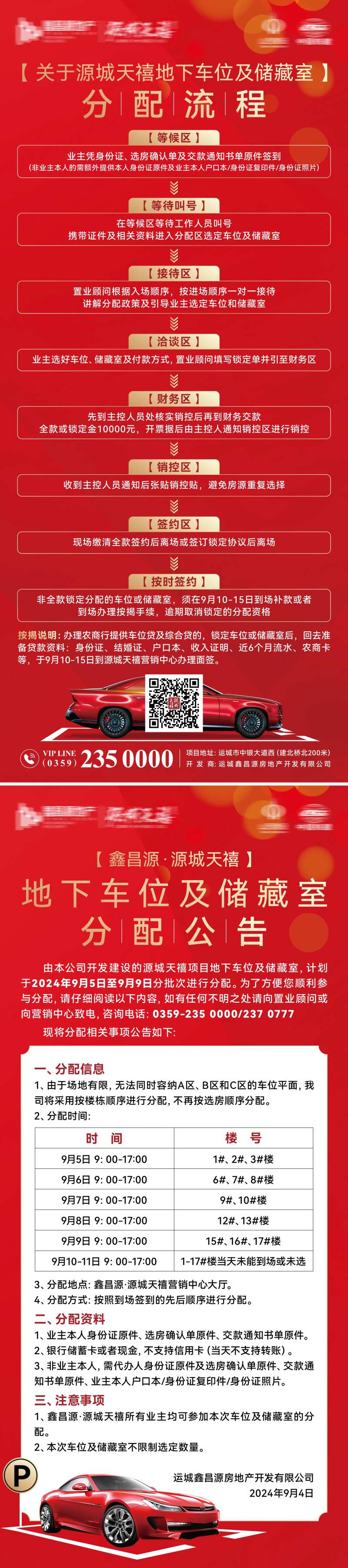 车位储藏室分配流程展架-采灵感-cailinggan.com