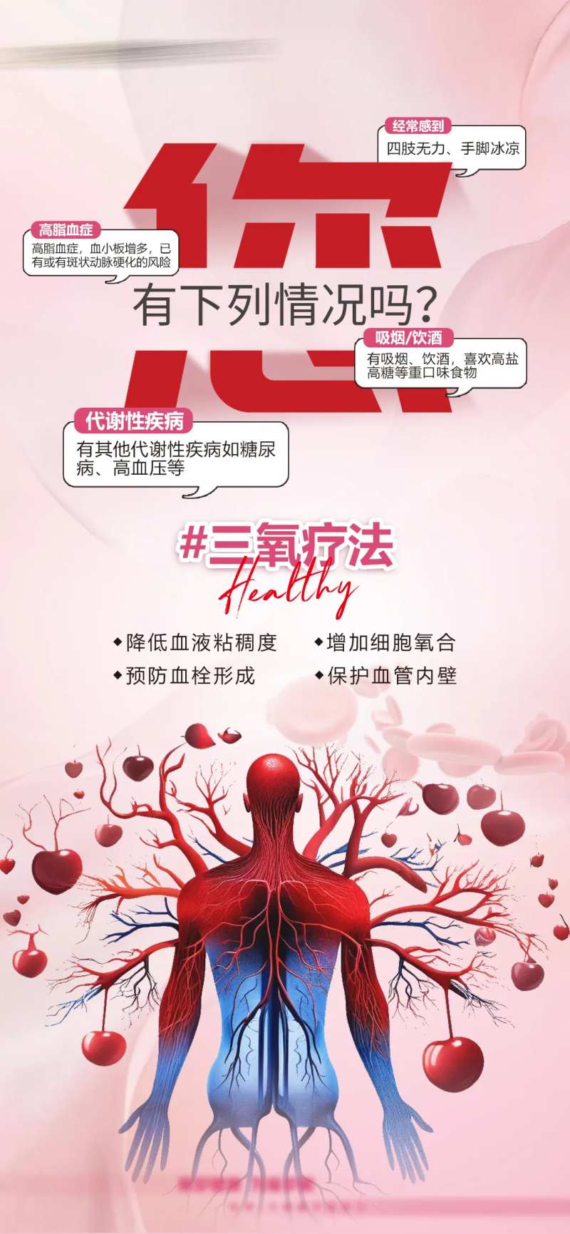 三氧疗法宣传海报-采灵感-cailinggan.com