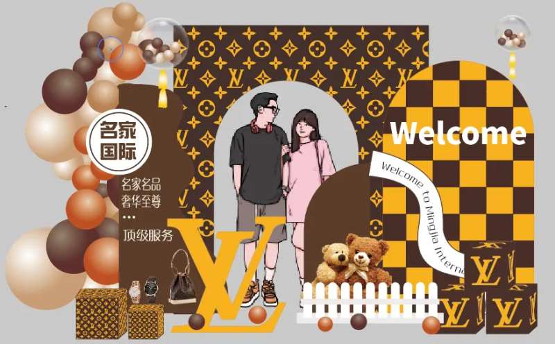 奢侈品活动美陈-采灵感-cailinggan.com