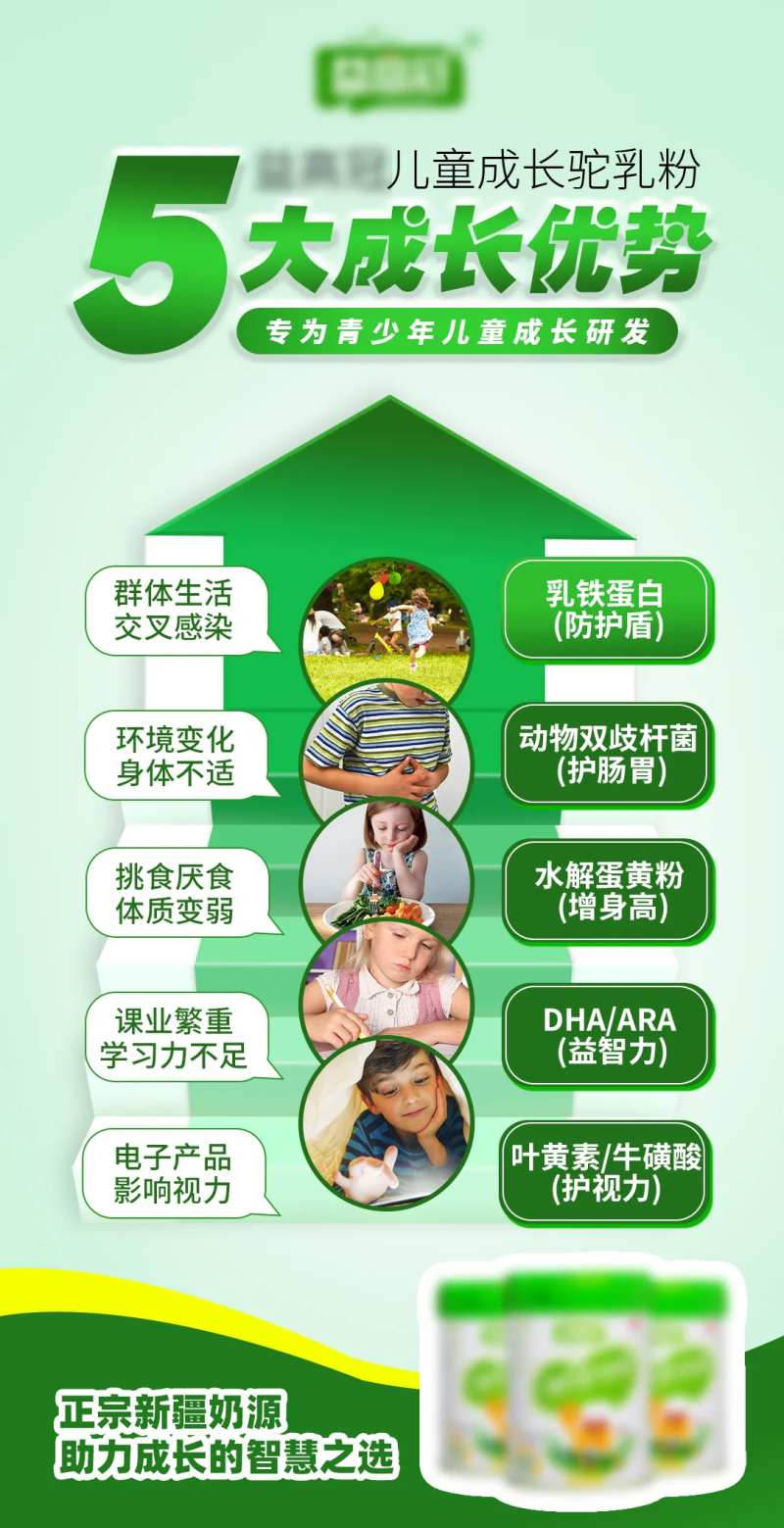 儿童成长配方驼乳粉奶粉5大成长优势海-采灵感-cailinggan.com