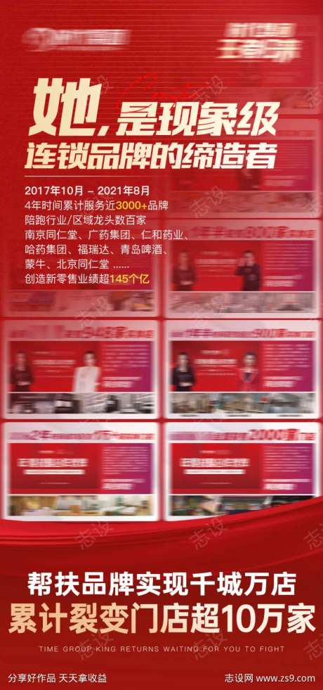 微商私域人物塑造预热造势海报-采灵感-https://www.cailinggan.com/