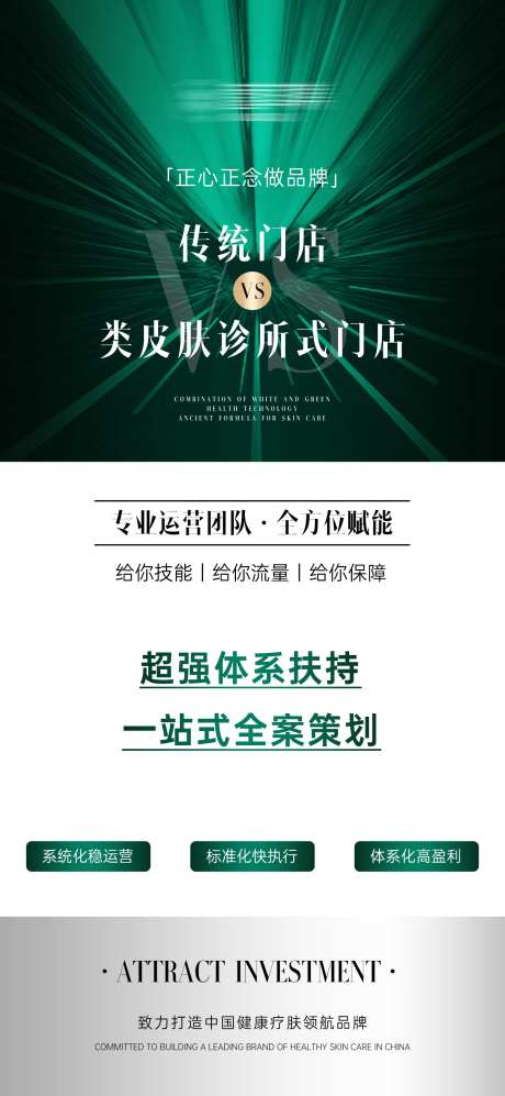 新美业医美微商招商海报造势抖音海报-采灵感-https://www.cailinggan.com/