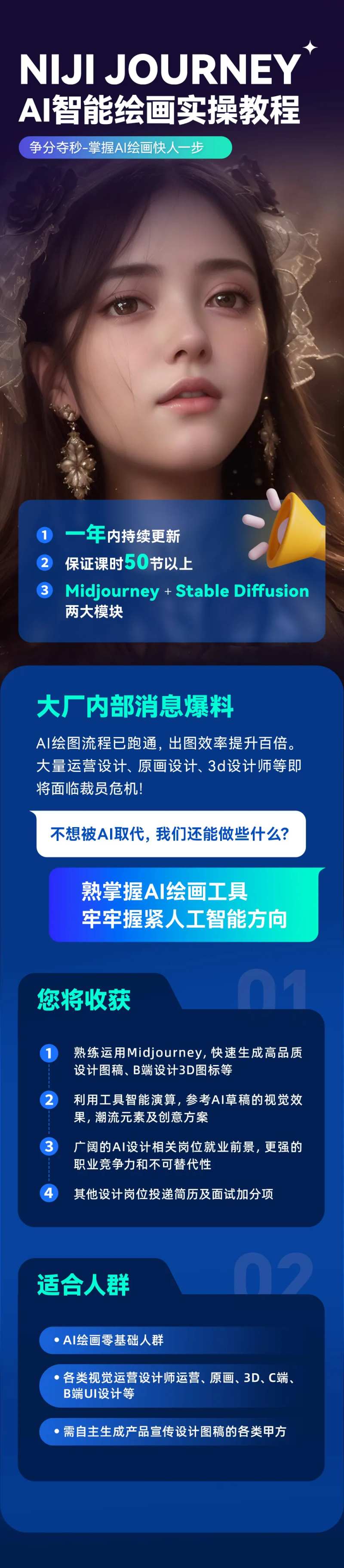 AI绘画专业课课程电商详情页-采灵感-cailinggan.com