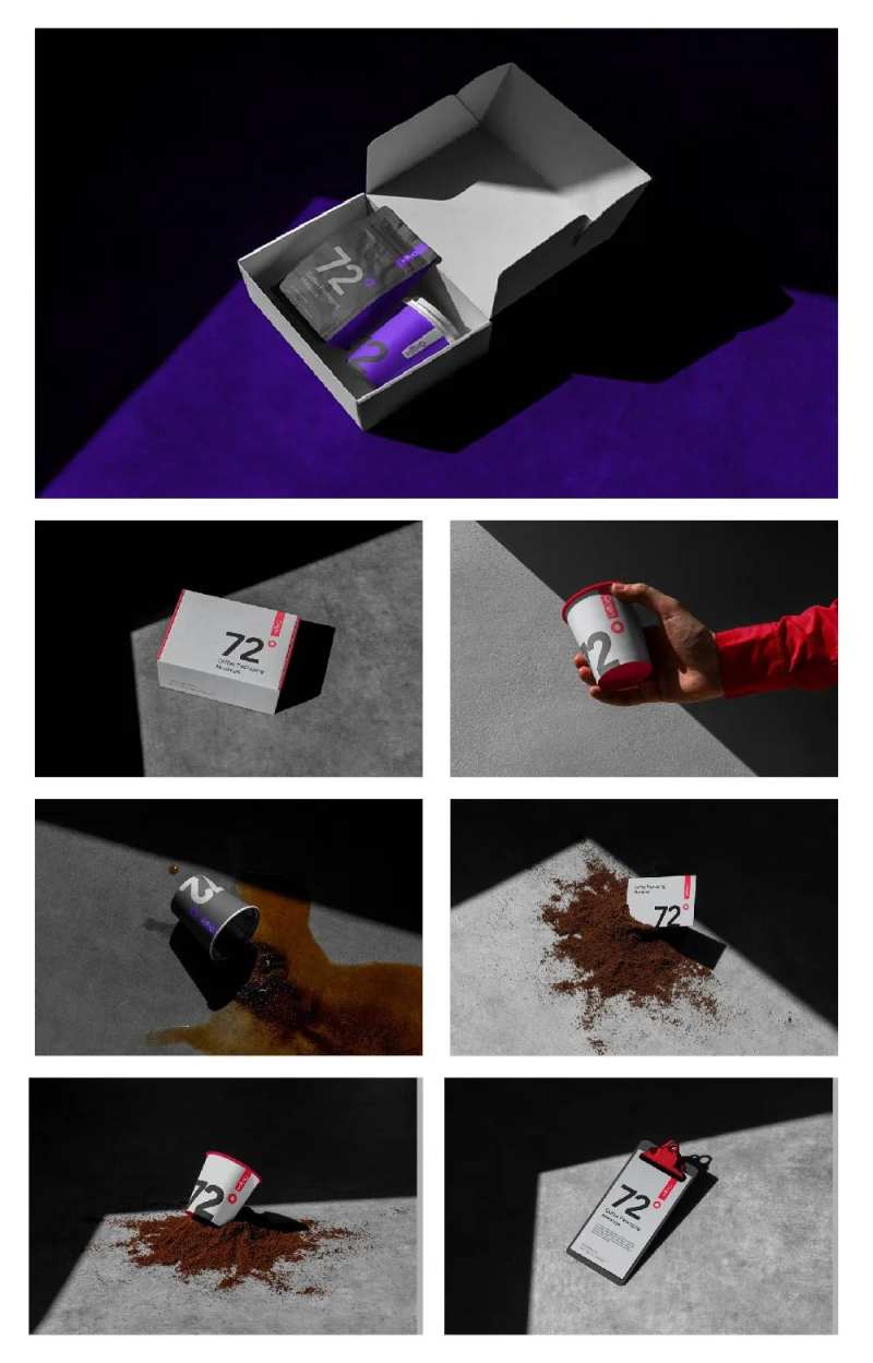 咖啡品牌包装设计样机-采灵感-cailinggan.com