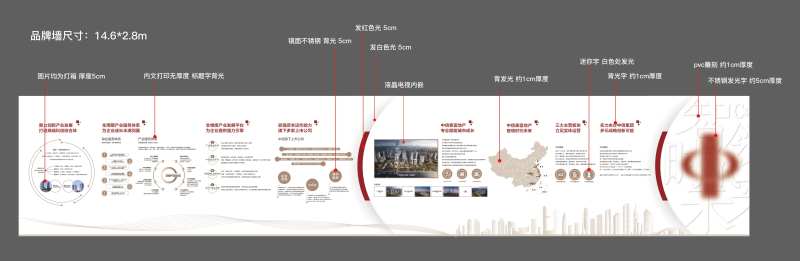 地产品牌墙文化墙-采灵感-cailinggan.com