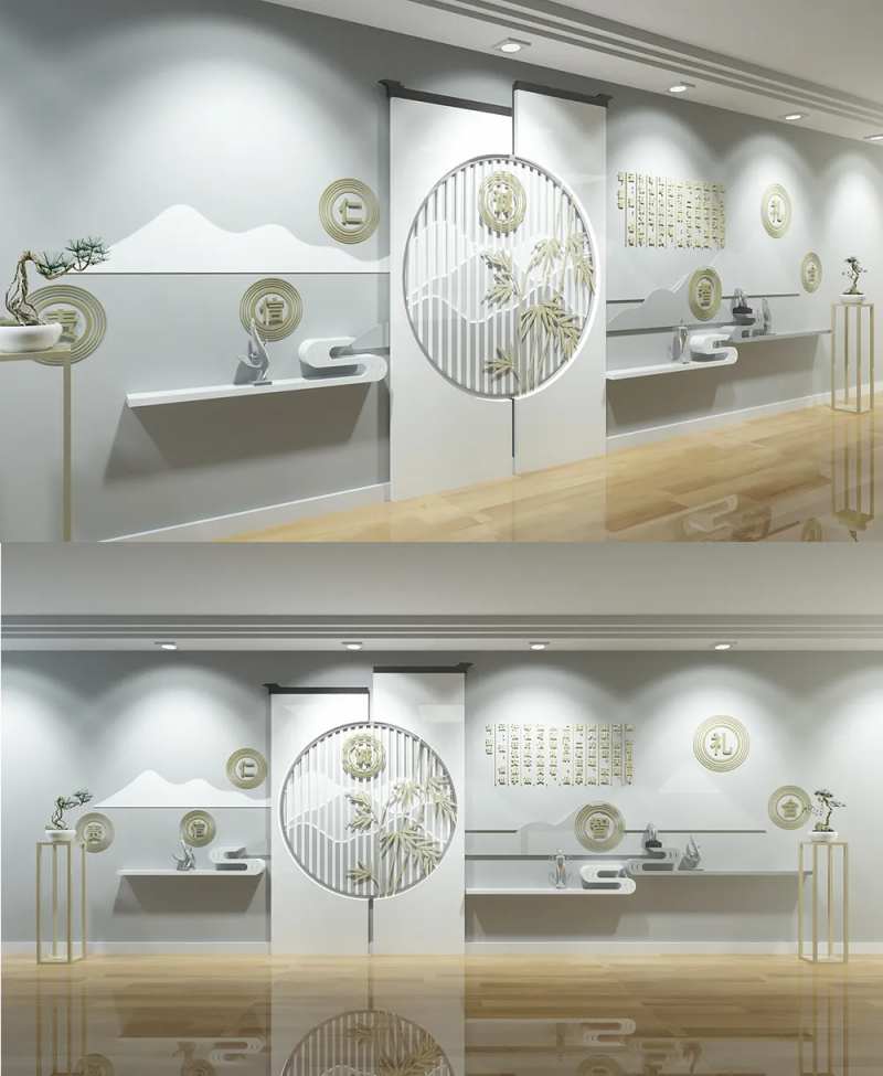 高端企业廉政文化墙-采灵感-cailinggan.com