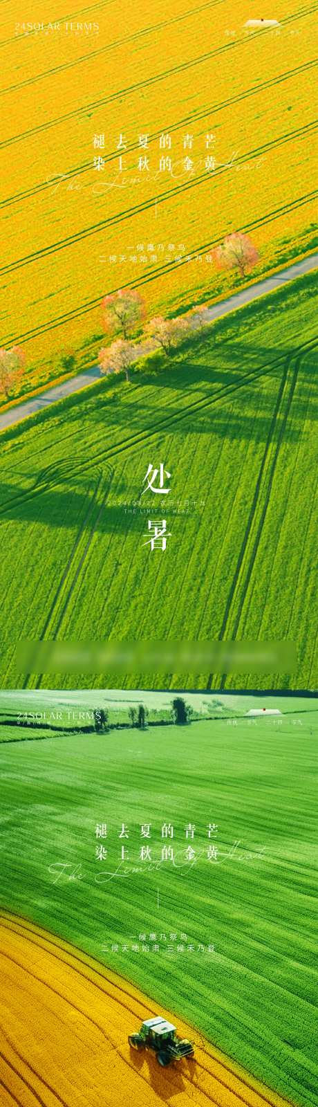 处暑海报-采灵感-cailinggan.com