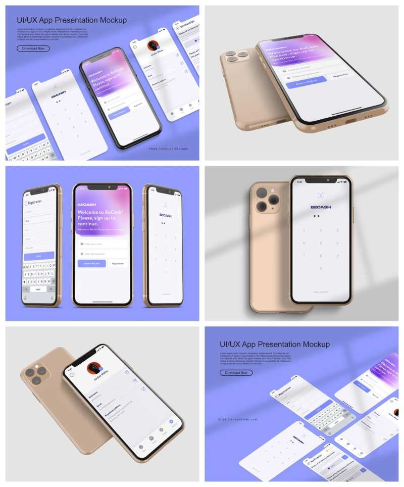 UI手机手机壳界面样机-采灵感-cailinggan.com