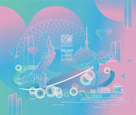 深圳盐田海报展板-采灵感-https://www.cailinggan.com/