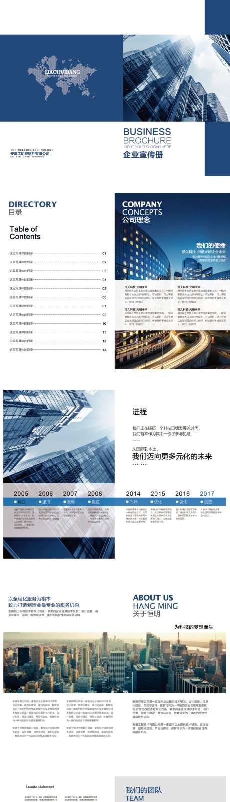 企业商务风格宣传画册-采灵感-https://www.cailinggan.com/