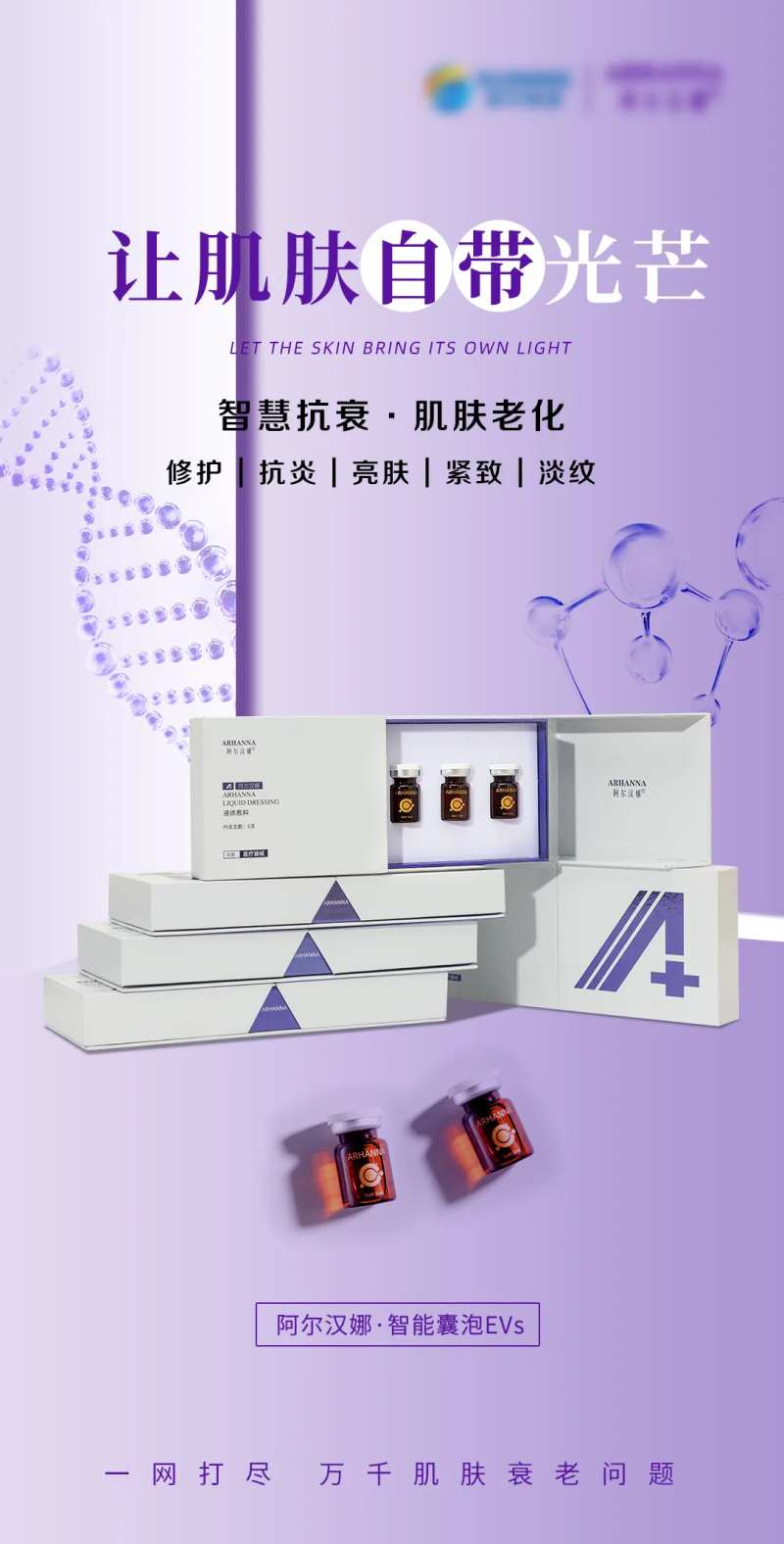 外泌体抗衰老海报-采灵感-cailinggan.com