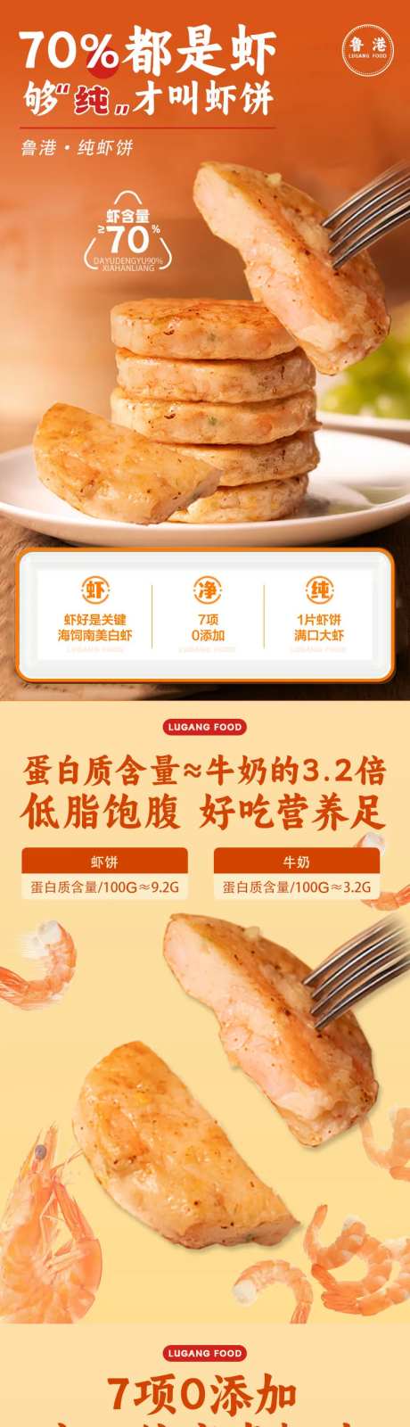 虾饼促销电商详情页-采灵感-https://www.cailinggan.com/