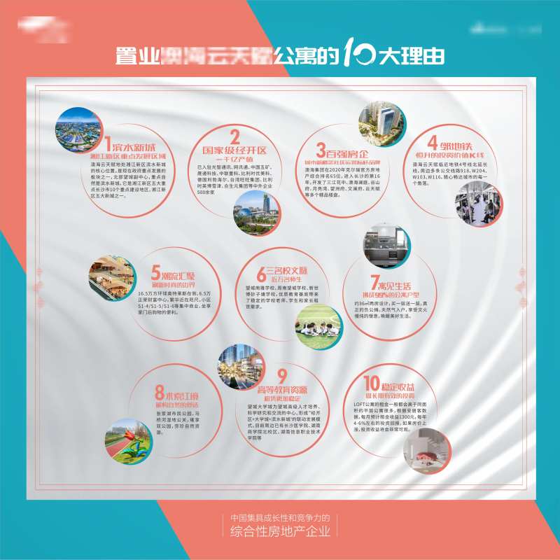 房地产十大理由活动展板-采灵感-cailinggan.com