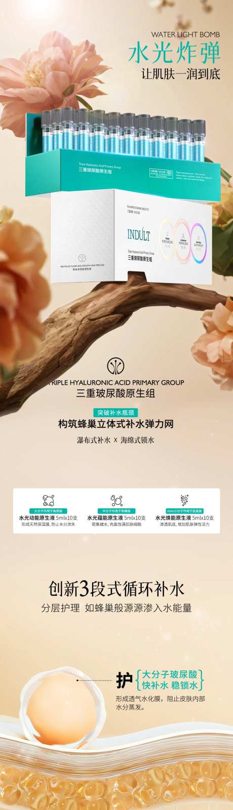 美妆护肤品套盒详情页-采灵感-https://www.cailinggan.com/