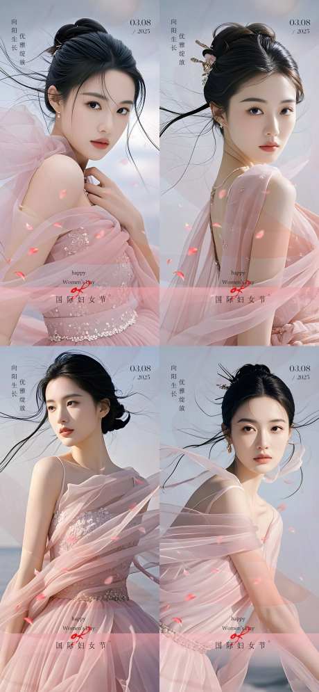 国际妇女节海报-采灵感-https://www.cailinggan.com/