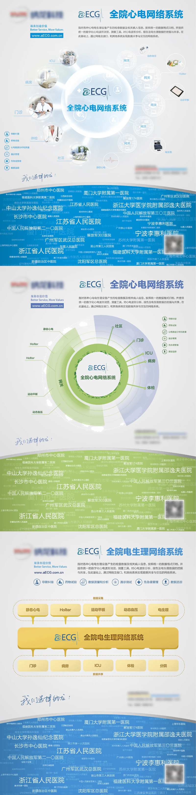 心电医疗科技报刊单页-采灵感-cailinggan.com