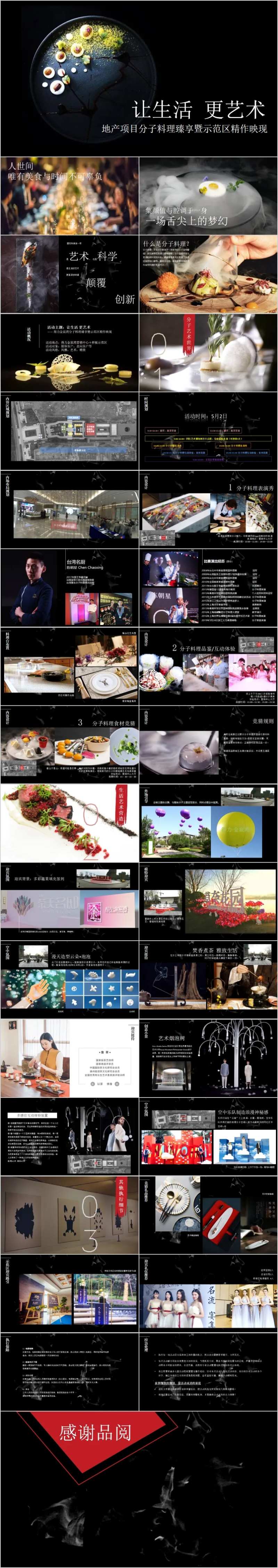 地产分子料理暨示范区开放活动方案-采灵感-cailinggan.com