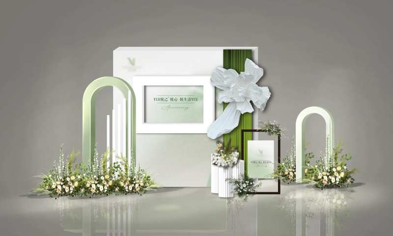 美业沙龙美陈-采灵感-cailinggan.com