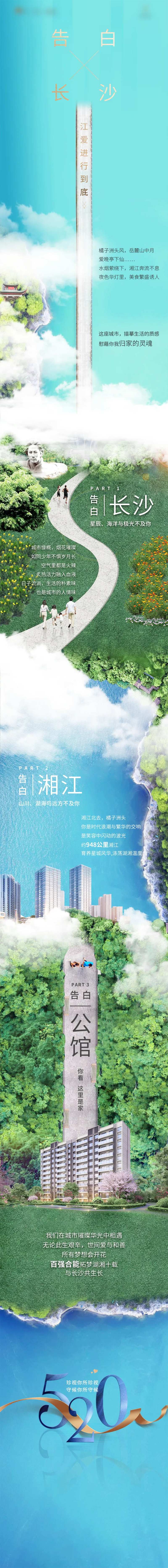 地产长沙俯瞰长图专题设计-采灵感-cailinggan.com