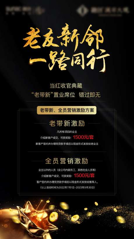 地产全员营销海报-采灵感-https://www.cailinggan.com/