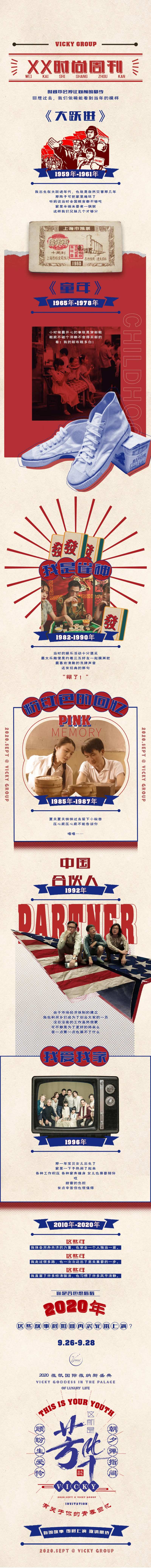 医美复古活动亮点长图海报-采灵感-cailinggan.com