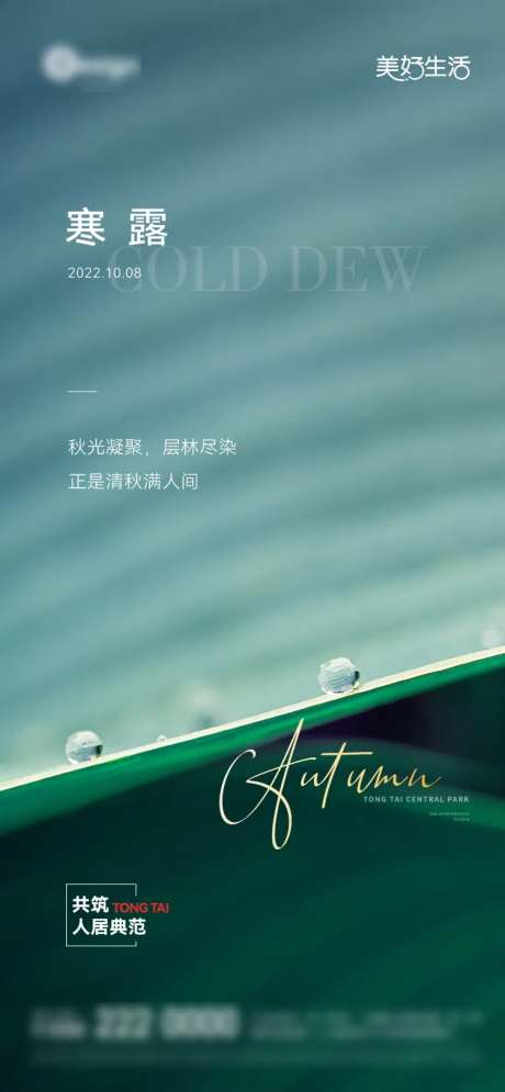 寒露节气海报-采灵感-https://www.cailinggan.com/