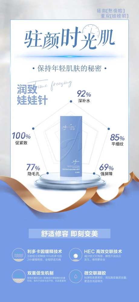 驻颜时光肌海报-采灵感-https://www.cailinggan.com/