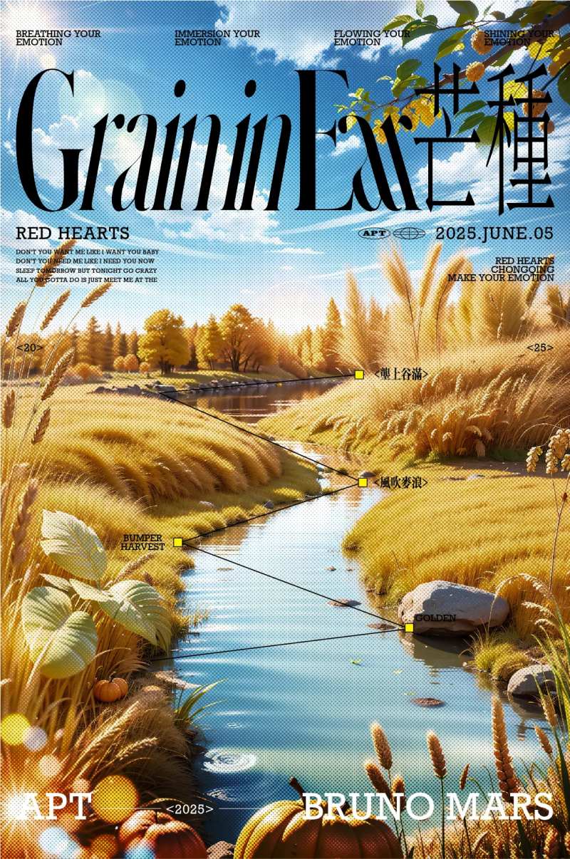 芒种节气海报-采灵感-cailinggan.com