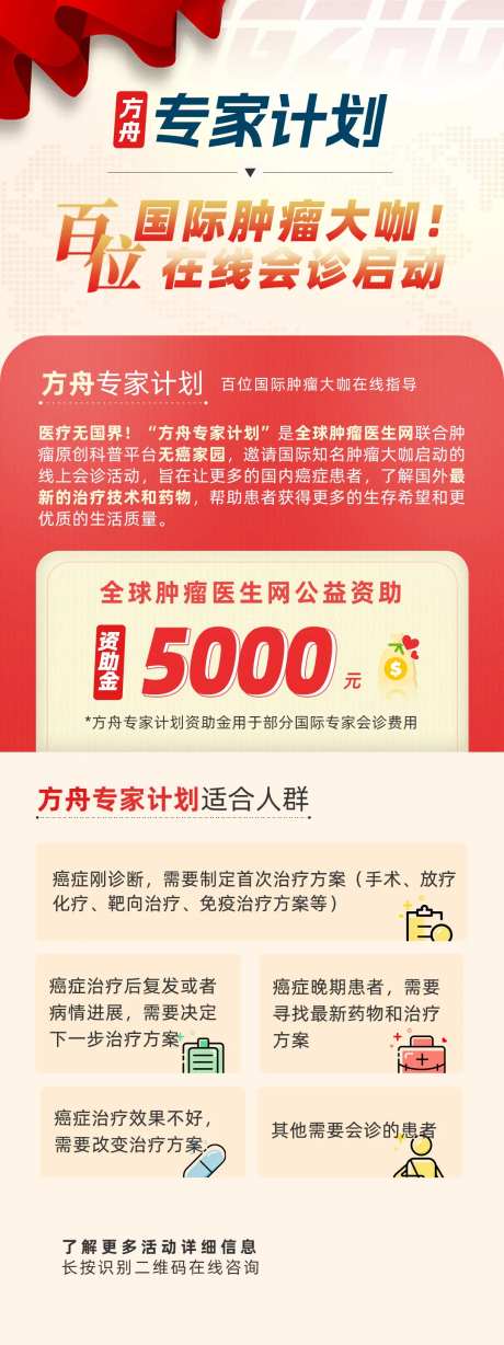 医疗专家国际会诊长图活动海报-采灵感-https://www.cailinggan.com/