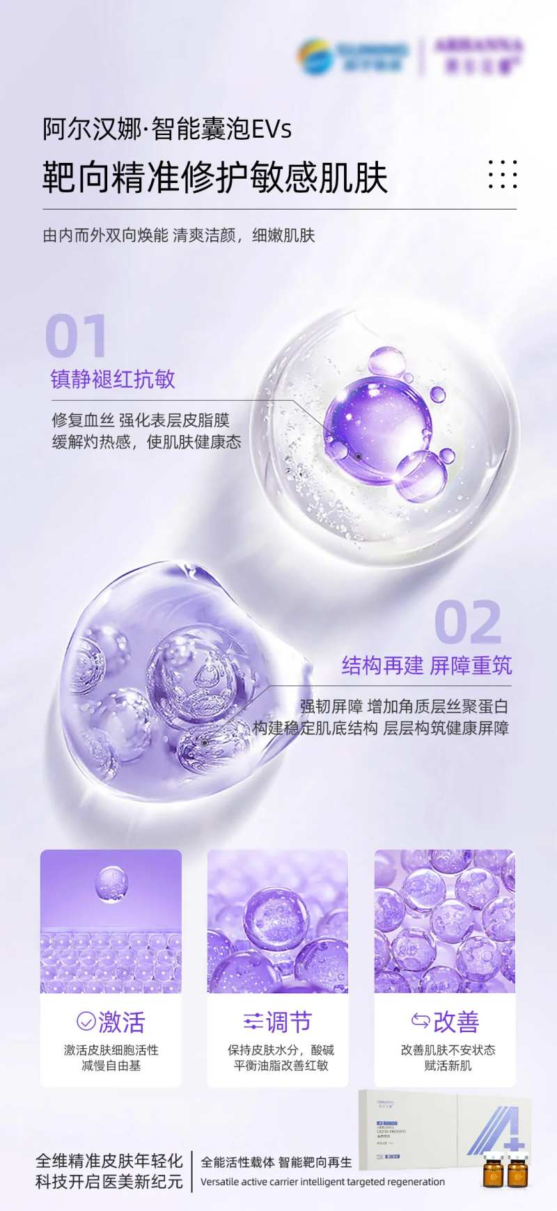 敏感肌修护原理医美海报-采灵感-cailinggan.com