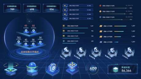 大数据可视化组件库UI设计-采灵感-https://www.cailinggan.com/