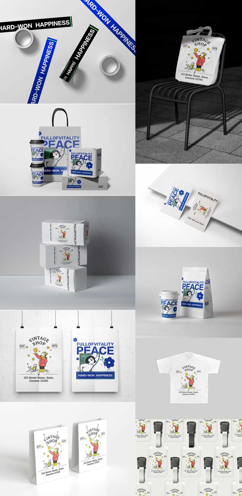 咖啡奶茶品牌VI样机-采灵感-cailinggan.com