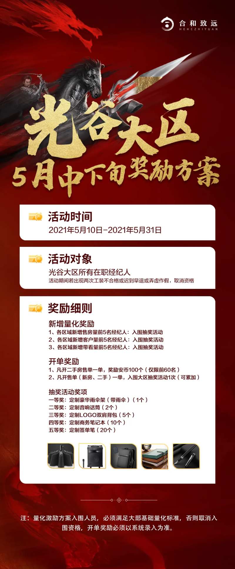 地产福利政策奖励方案海报-采灵感-cailinggan.com