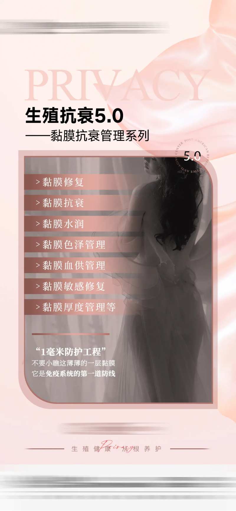 医美私密黏膜抗衰管理海报-采灵感-cailinggan.com