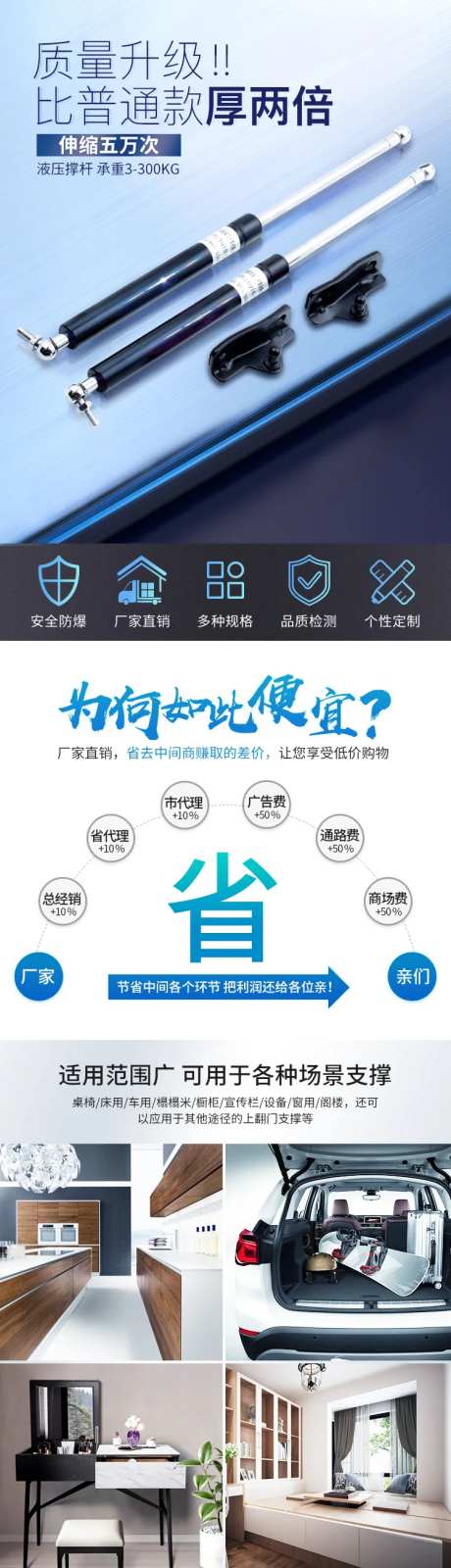 气杆气弹簧机械类高端大气蓝色详情页-采灵感-https://www.cailinggan.com/