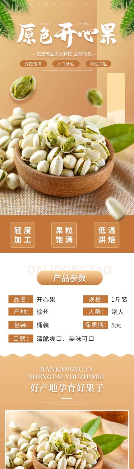 颗粒饱满原味开心果电商详情页-采灵感-https://www.cailinggan.com/