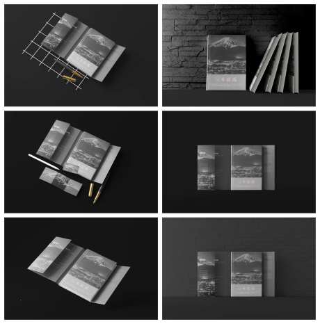 书籍课本杂志样机-采灵感-https://www.cailinggan.com/