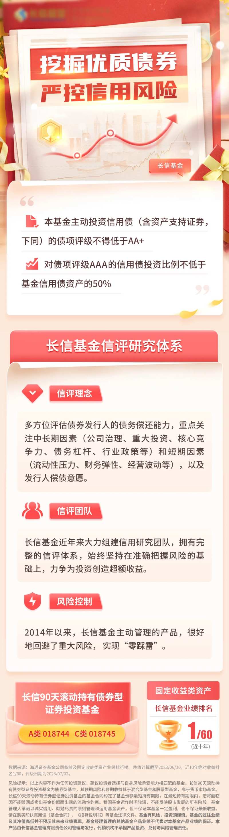 红色纸质基金海报-采灵感-cailinggan.com