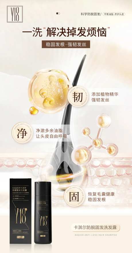 毛囊健康海报-采灵感-https://www.cailinggan.com/