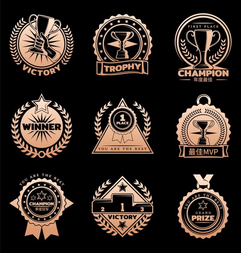 奖牌icon-采灵感-cailinggan.com