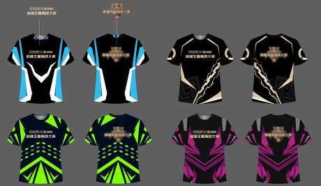 竞技比赛T恤队服设计-采灵感-https://www.cailinggan.com/