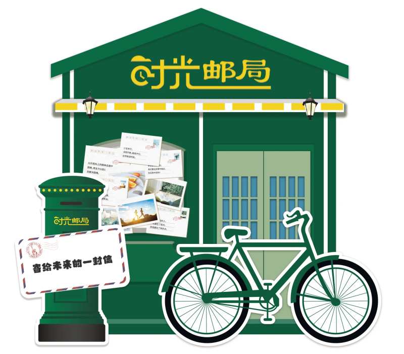 时光邮局活动美陈-采灵感-cailinggan.com