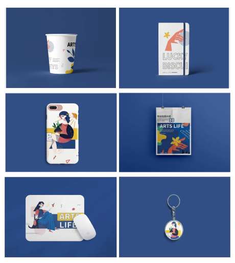 品牌文创产品VI样机设计-采灵感-https://www.cailinggan.com/