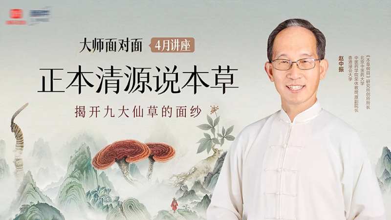 中医大师讲座主视觉活动展板-采灵感-cailinggan.com