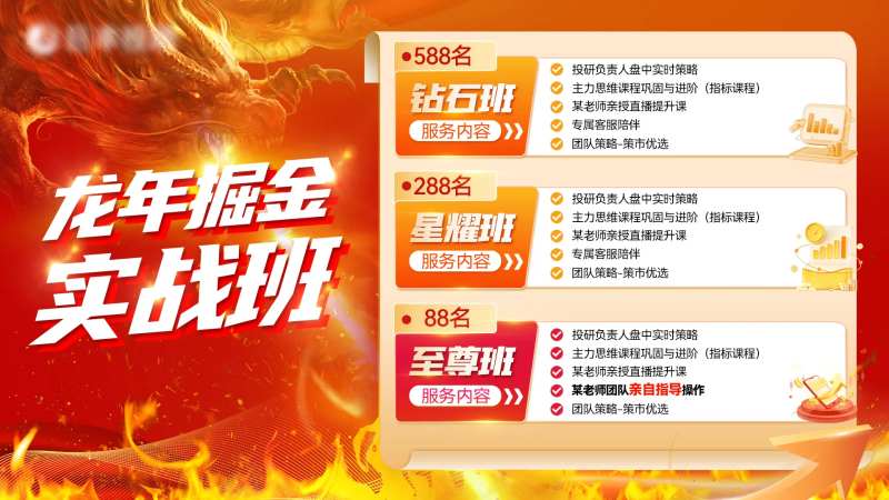 股票掘金课程营销服务海报-采灵感-cailinggan.com