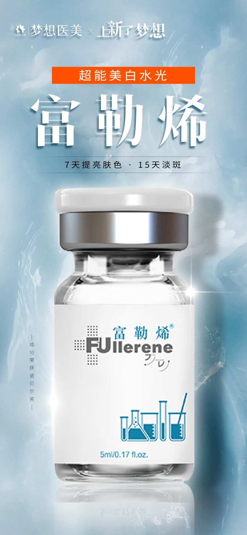 医美富勒烯产品海报-采灵感-cailinggan.com