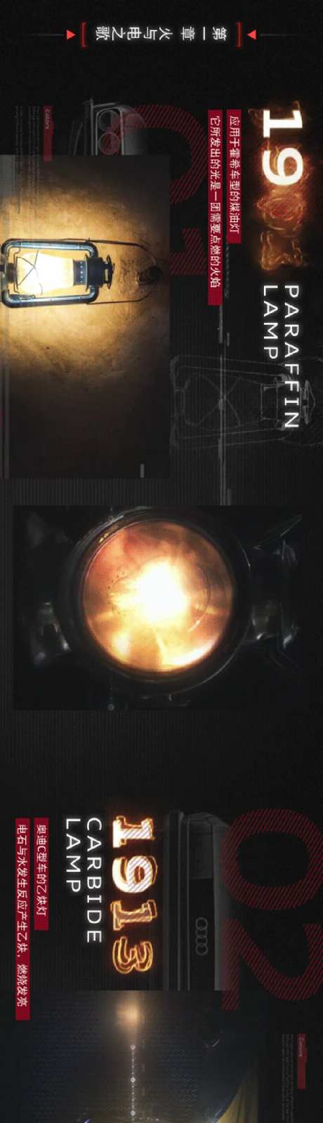 汽车发展历史海报-采灵感-https://www.cailinggan.com/