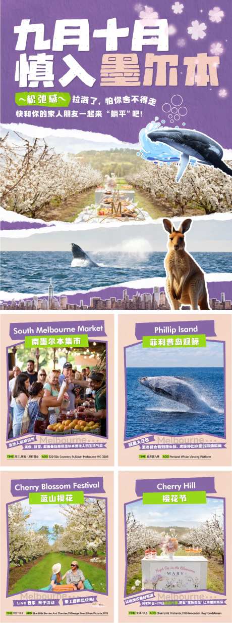 小红书墨尔本旅游行程封面-采灵感-https://www.cailinggan.com/